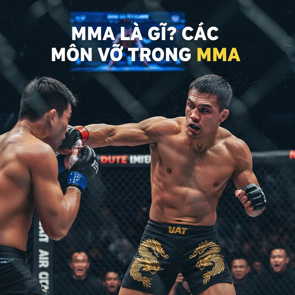 Hai võ sĩ trao đổi đòn striking