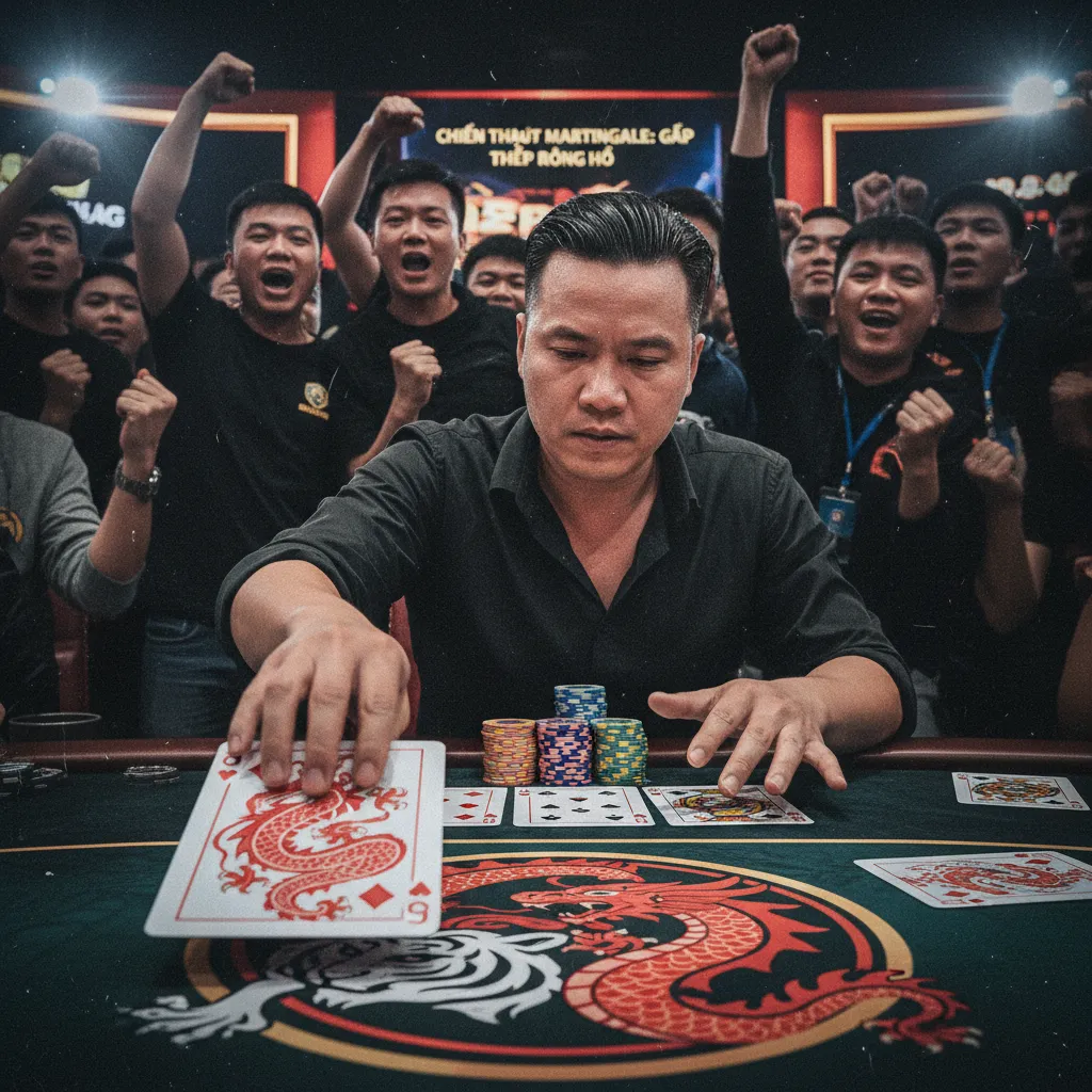 Biểu đồ minh họa chiến thuật Martingale