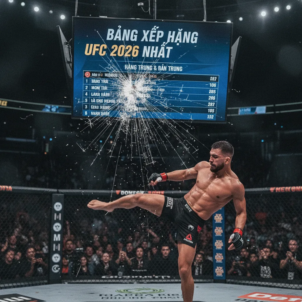 Võ sĩ ăn mừng chiến thắng trong UFC